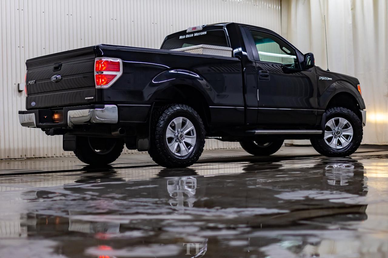 2013 Ford F-150 4x4 Reg Cab XLT Short Box Red Deer AB