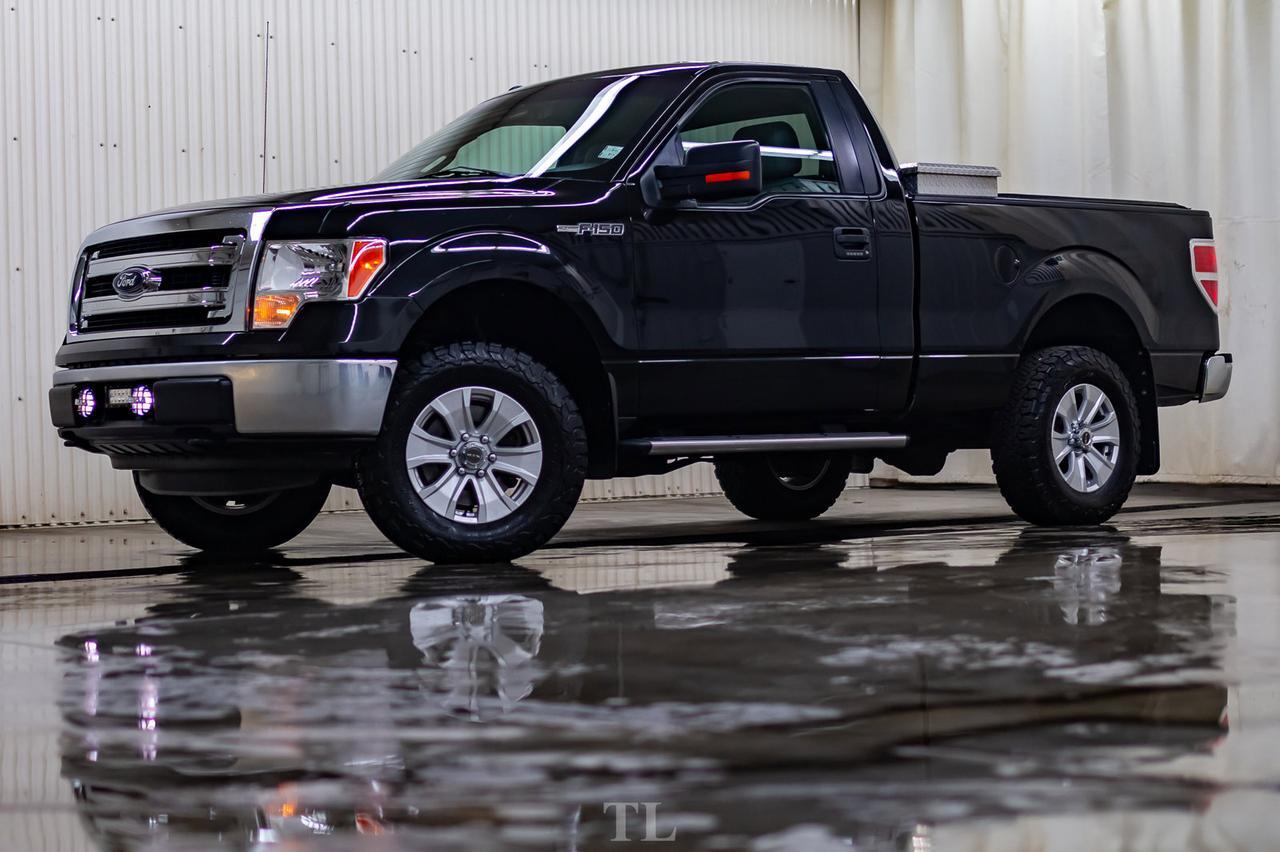2013 Ford F-150 4x4 Reg Cab XLT Short Box Red Deer AB