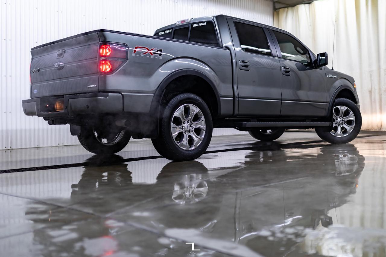 2013 Ford F-150 4x4 Super Crew FX4 Leather BCam Red Deer AB