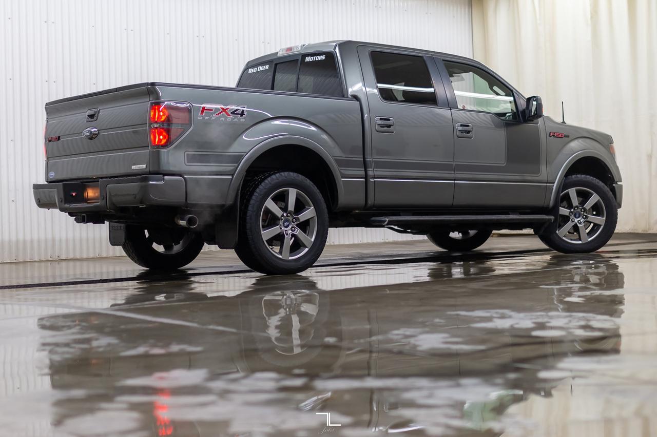 2013 Ford F-150 4x4 Super Crew FX4 Leather Roof Nav BCam Red Deer AB