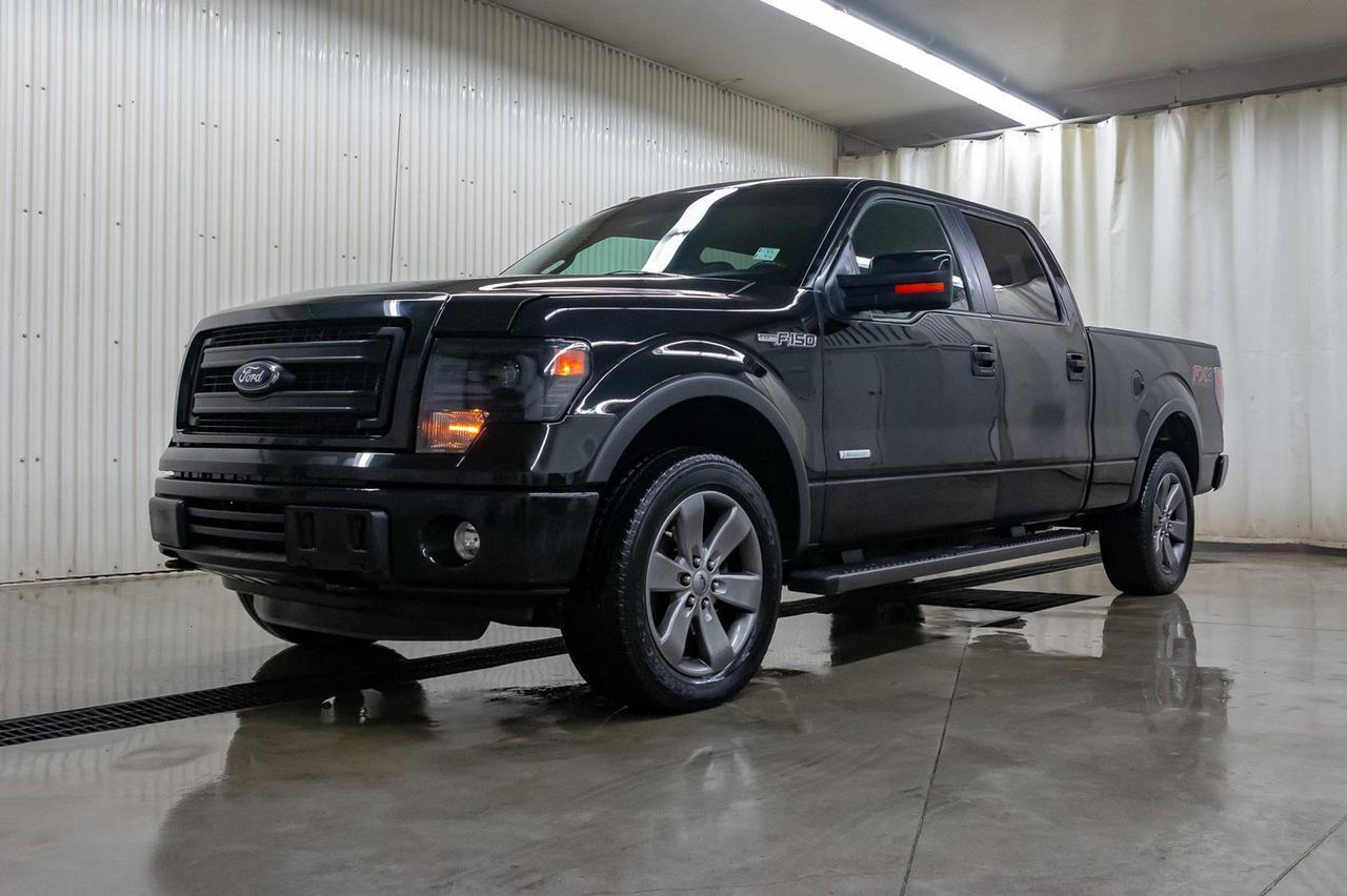 2013 Ford F-150 4x4 Super Crew FX4 Longbox Leather Roof Nav Red Deer AB