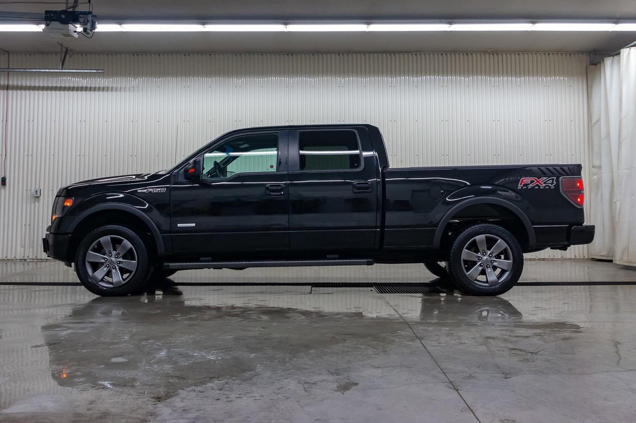 2013 Ford F-150 4x4 Super Crew FX4 Longbox Leather Roof Nav Red Deer AB