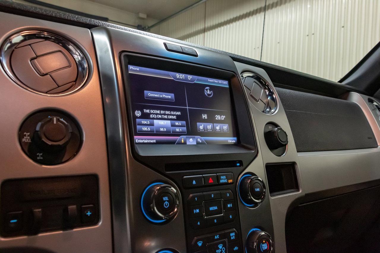 2013 Ford F-150 4x4 Super Crew FX4 Longbox Leather Roof Nav Red Deer AB