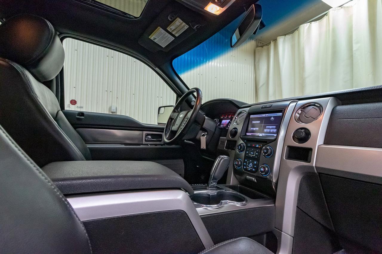 2013 Ford F-150 4x4 Super Crew FX4 Longbox Leather Roof Nav Red Deer AB
