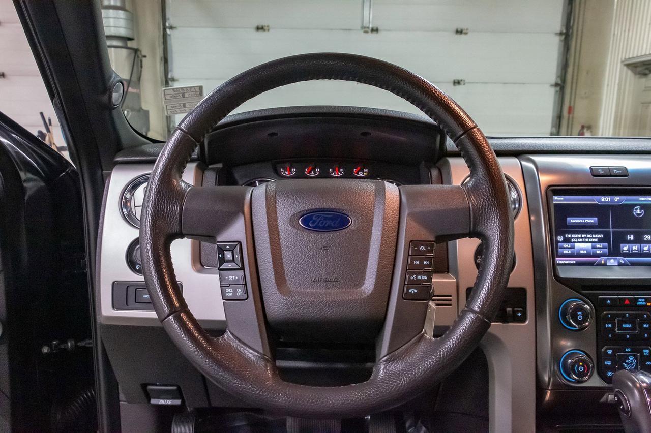 2013 Ford F-150 4x4 Super Crew FX4 Longbox Leather Roof Nav Red Deer AB