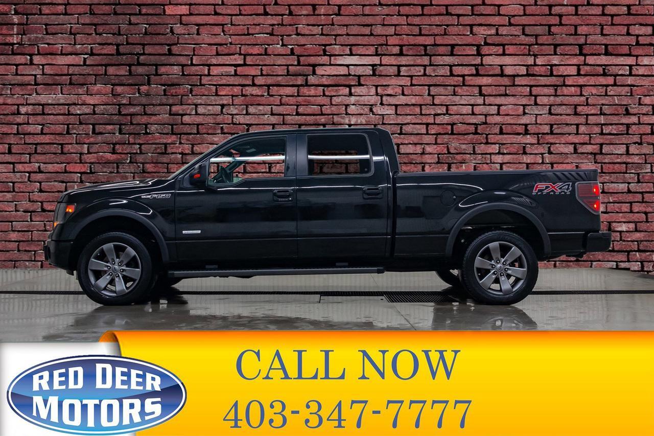 2013 Ford F-150 4x4 Super Crew FX4 Longbox Leather Roof Nav