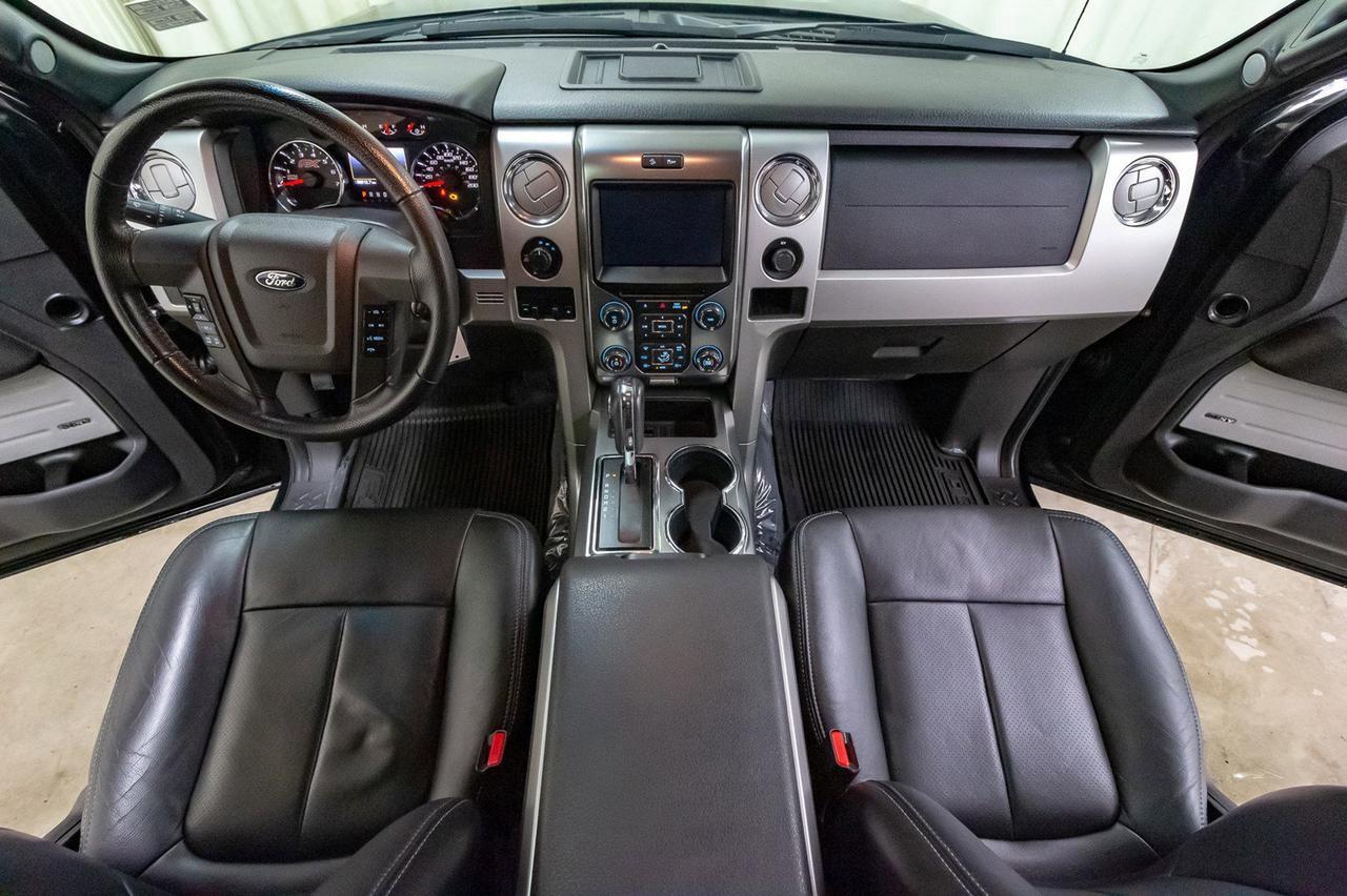 2013 Ford F-150 4x4 Super Crew FX4 Longbox Leather Roof Nav Red Deer AB