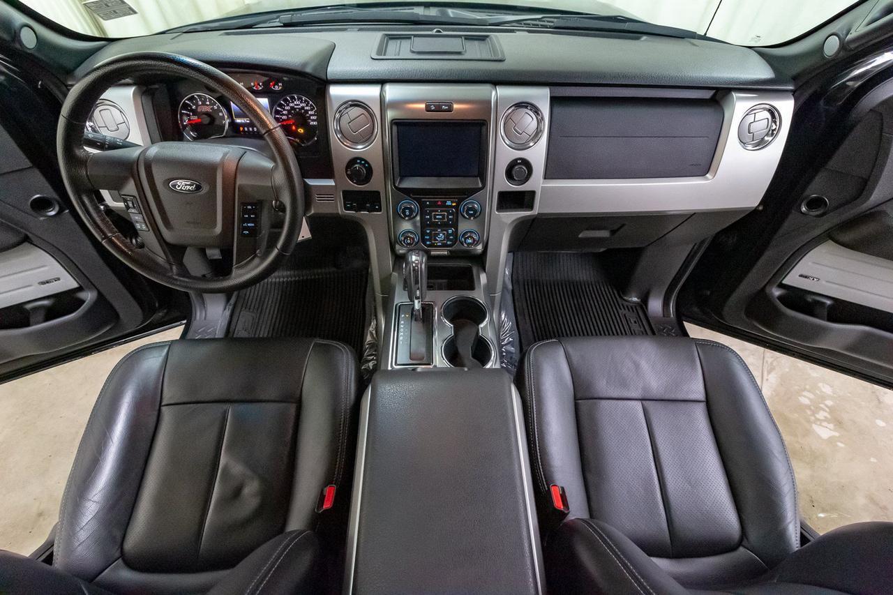 2013 Ford F-150 4x4 Super Crew FX4 Longbox Leather Roof Nav Red Deer AB