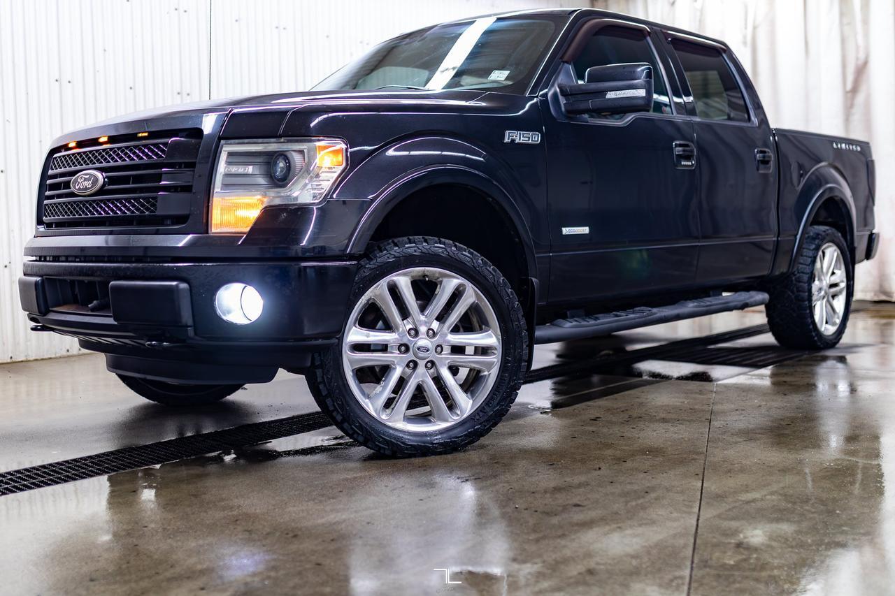 2013 Ford F-150 4x4 Super Crew Limited Leather Roof Nav Red Deer AB