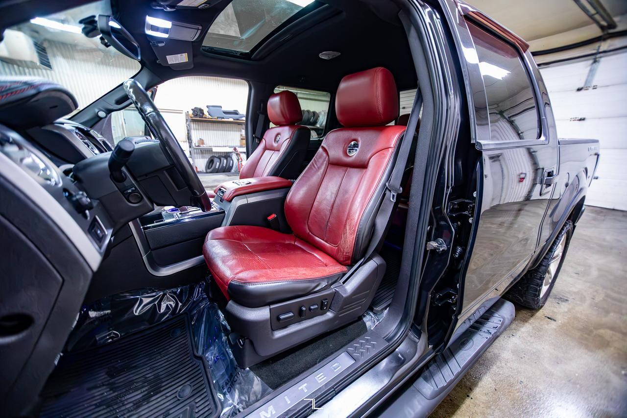 2013 Ford F-150 4x4 Super Crew Limited Leather Roof Nav Red Deer AB