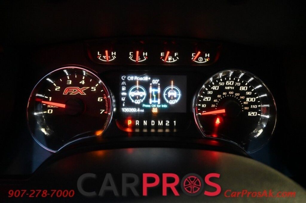 2013 Ford F-150 FX4 - 3.5L Ecoboost V6 - Automatic - 4X4 - Luxury Package - Keyless Entry - Moonroof - Foglights - Auto Start - Power Heated & Cooled Leather Seats - Navigation - Bluetooth - Backup Camera - Bed Liner - Block Heater - Tow Package Anchorage AK