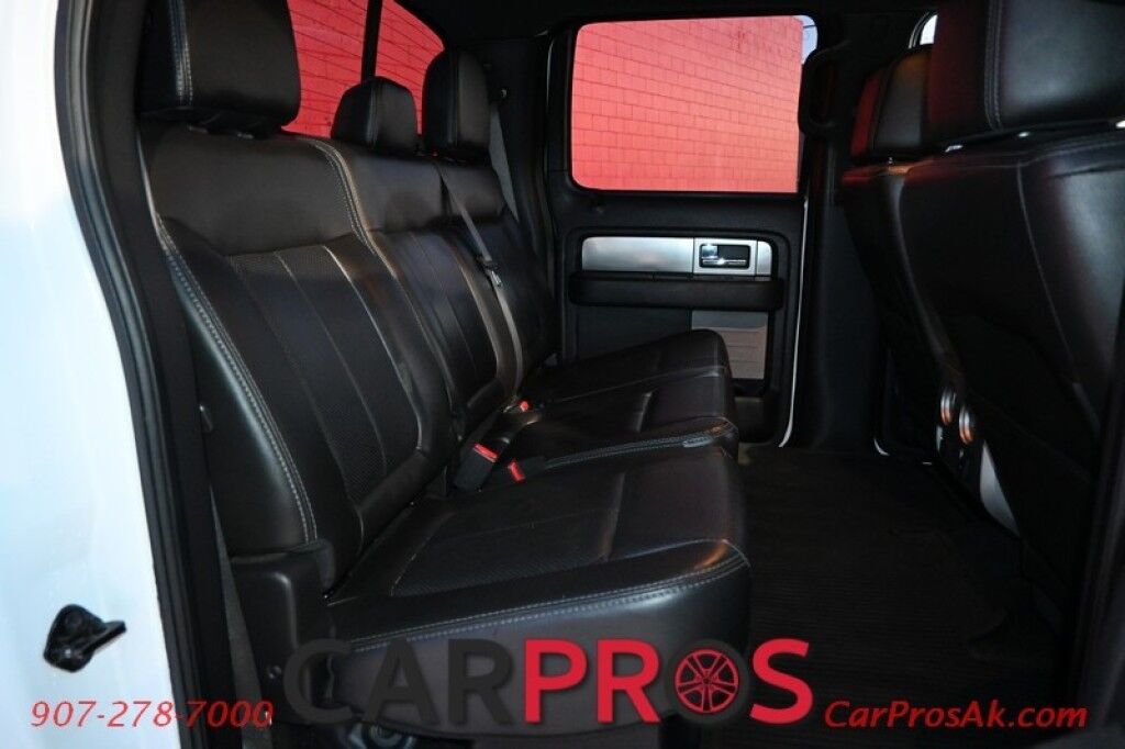 2013 Ford F-150 FX4 - 3.5L Ecoboost V6 - Automatic - 4X4 - Luxury Package - Keyless Entry - Moonroof - Foglights - Auto Start - Power Heated & Cooled Leather Seats - Navigation - Bluetooth - Backup Camera - Bed Liner - Block Heater - Tow Package Anchorage AK