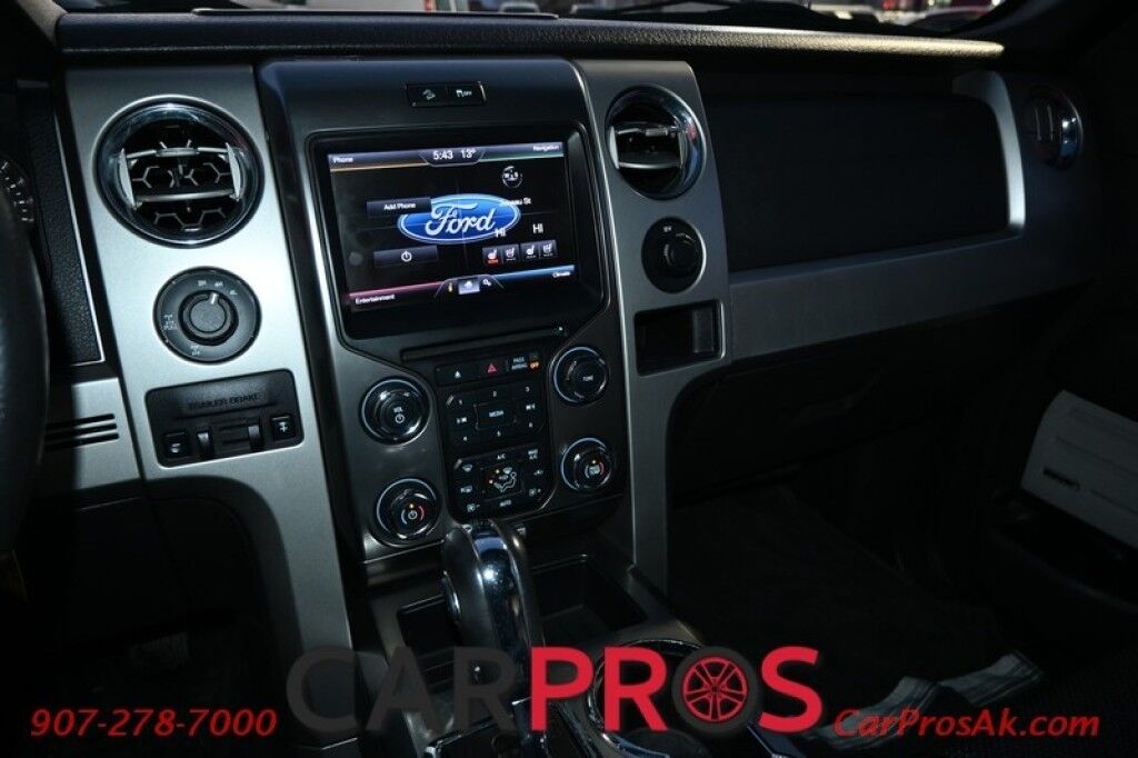 2013 Ford F-150 FX4 - 3.5L Ecoboost V6 - Automatic - 4X4 - Luxury Package - Keyless Entry - Moonroof - Foglights - Auto Start - Power Heated & Cooled Leather Seats - Navigation - Bluetooth - Backup Camera - Bed Liner - Block Heater - Tow Package Anchorage AK