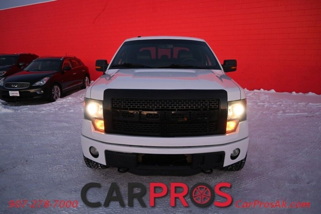 2013 Ford F-150 FX4 - 3.5L Ecoboost V6 - Automatic - 4X4 - Luxury Package - Keyless Entry - Moonroof - Foglights - Auto Start - Power Heated & Cooled Leather Seats - Navigation - Bluetooth - Backup Camera - Bed Liner - Block Heater - Tow Package