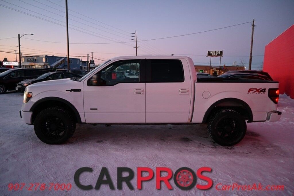 2013 Ford F-150 FX4 - 3.5L Ecoboost V6 - Automatic - 4X4 - Luxury Package - Keyless Entry - Moonroof - Foglights - Auto Start - Power Heated & Cooled Leather Seats - Navigation - Bluetooth - Backup Camera - Bed Liner - Block Heater - Tow Package