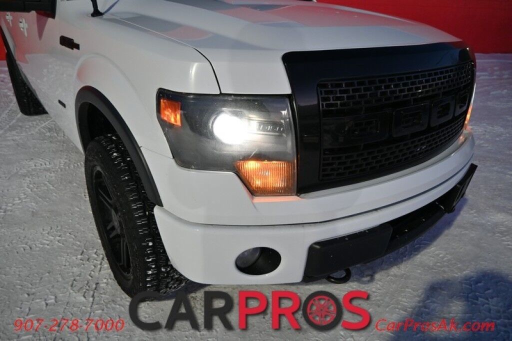 2013 Ford F-150 FX4 - 3.5L Ecoboost V6 - Automatic - 4X4 - Luxury Package - Keyless Entry - Moonroof - Foglights - Auto Start - Power Heated & Cooled Leather Seats - Navigation - Bluetooth - Backup Camera - Bed Liner - Block Heater - Tow Package Anchorage AK
