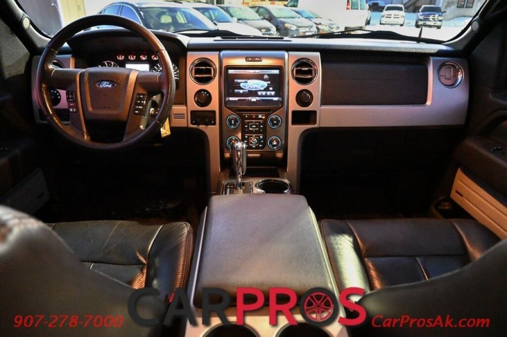 2013 Ford F-150 FX4 - 3.5L Ecoboost V6 - Automatic - 4X4 - Luxury Package - Keyless Entry - Moonroof - Foglights - Auto Start - Power Heated & Cooled Leather Seats - Navigation - Bluetooth - Backup Camera - Bed Liner - Block Heater - Tow Package Anchorage AK