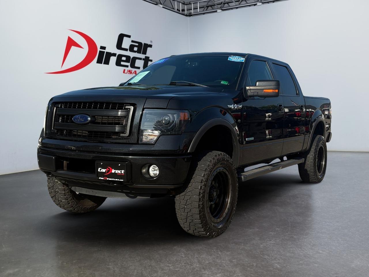 2013 Ford F-150 FX4, BED LINER, RUNNING BOARDS, TOW PACKAGE, POWER REAR SLIDING WINDOW, HEATED & VENTILATED SEATS, POWER MOONROOF, NAVIGATION, BACKUP CAMERA, LOW MILEAGE, DRIVE OFF IN A FORD TODAY! Virginia Beach VA
