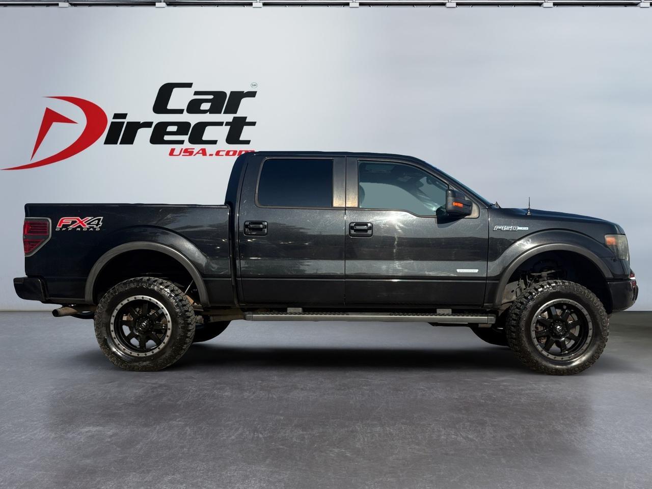 2013 Ford F-150 FX4, BED LINER, RUNNING BOARDS, TOW PACKAGE, POWER REAR SLIDING WINDOW, HEATED & VENTILATED SEATS, POWER MOONROOF, NAVIGATION, BACKUP CAMERA, LOW MILEAGE, DRIVE OFF IN A FORD TODAY! Virginia Beach VA