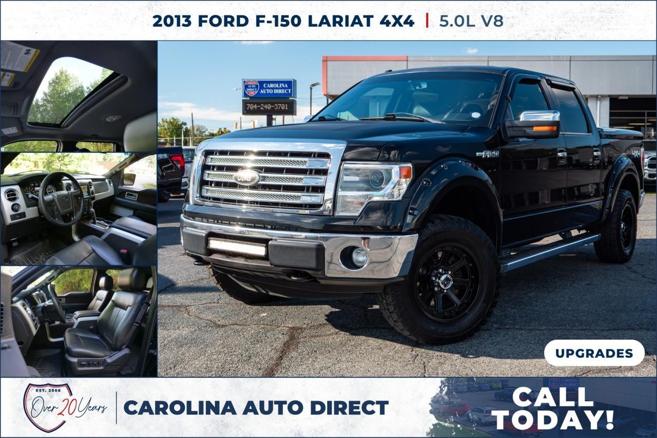 2013 Ford F-150 Lariat 4X4 / 5.0L V8 / Wheels & Tires Upgrade