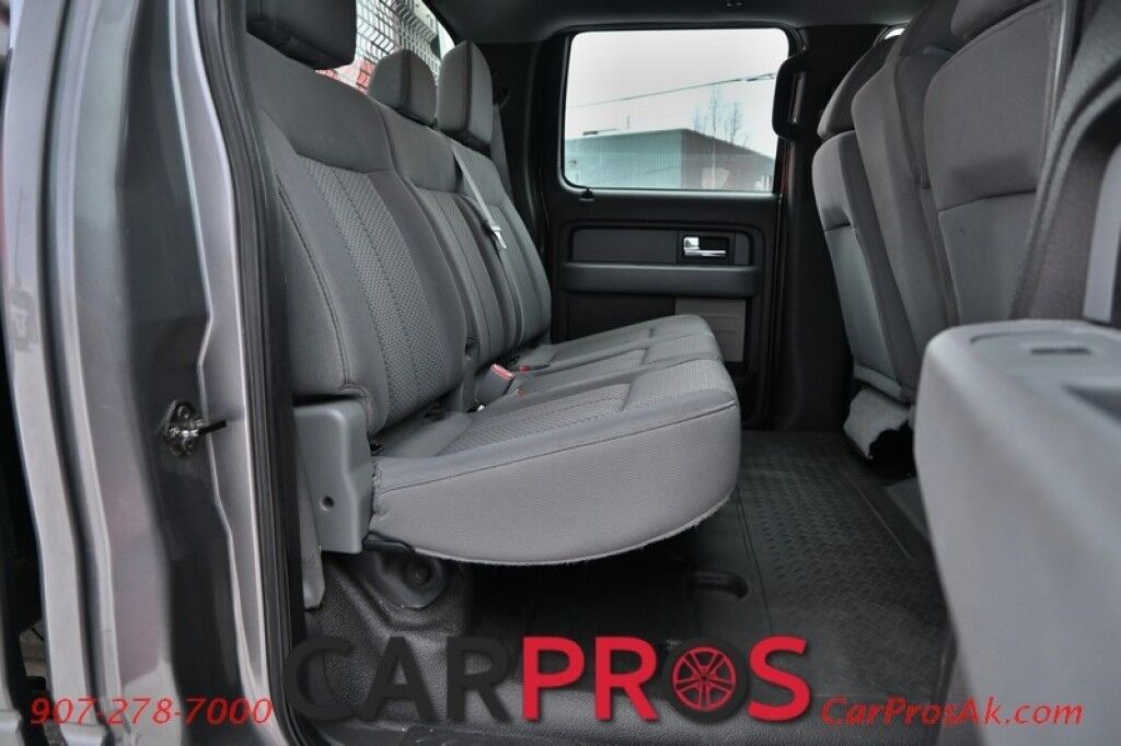 2013 Ford F-150 XL - Crew Cab - 3.5L V6 Ecoboost - 4X4 - Plus Pkg - Cab Guard - Bluetooth - Running Boards - Skid Plates - 36 Gallon Tank - Trailer Brakes - Fog Lights - Tow Pkg - Only 94K Miles Anchorage AK