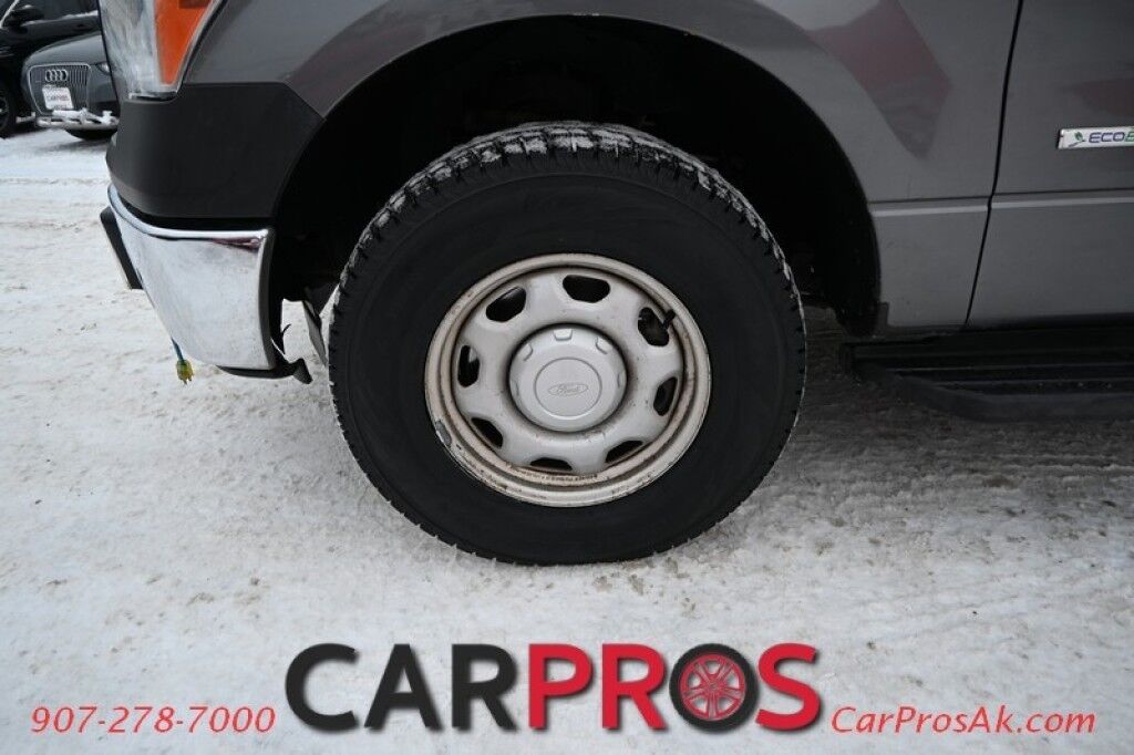 2013 Ford F-150 XL - Crew Cab - 3.5L V6 Ecoboost - 4X4 - Plus Pkg - Cab Guard - Bluetooth - Running Boards - Skid Plates - 36 Gallon Tank - Trailer Brakes - Fog Lights - Tow Pkg - Only 94K Miles Anchorage AK