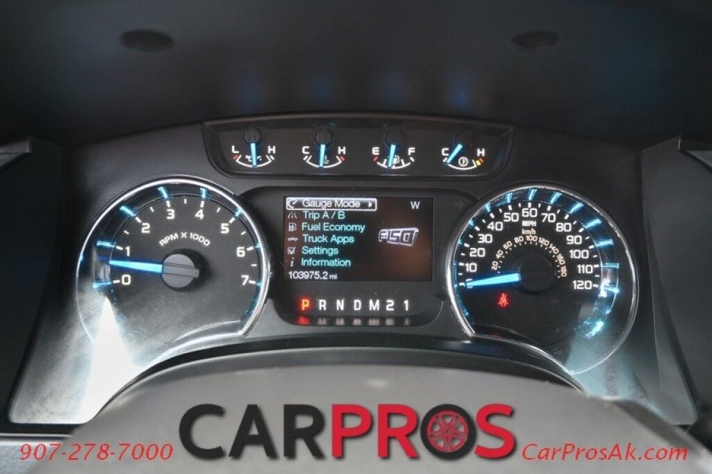 2013 Ford F-150 XLT - 5.0L V8 - Automatic - 4X4 - Backup Camera - Chrome Package - Power Door Locks & Windows - Trailer Brake Controller - Tow Package Anchorage AK