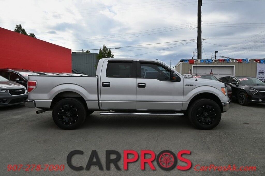 2013 Ford F-150 XLT - 5.0L V8 - Automatic - 4X4 - Backup Camera - Chrome Package - Power Door Locks & Windows - Trailer Brake Controller - Tow Package Anchorage AK
