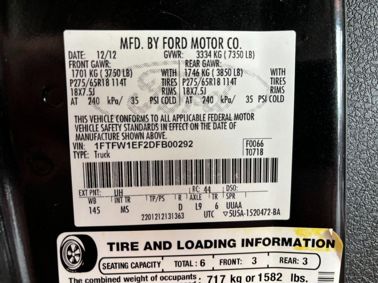 2013 Ford F-150 XLT Franklin OH