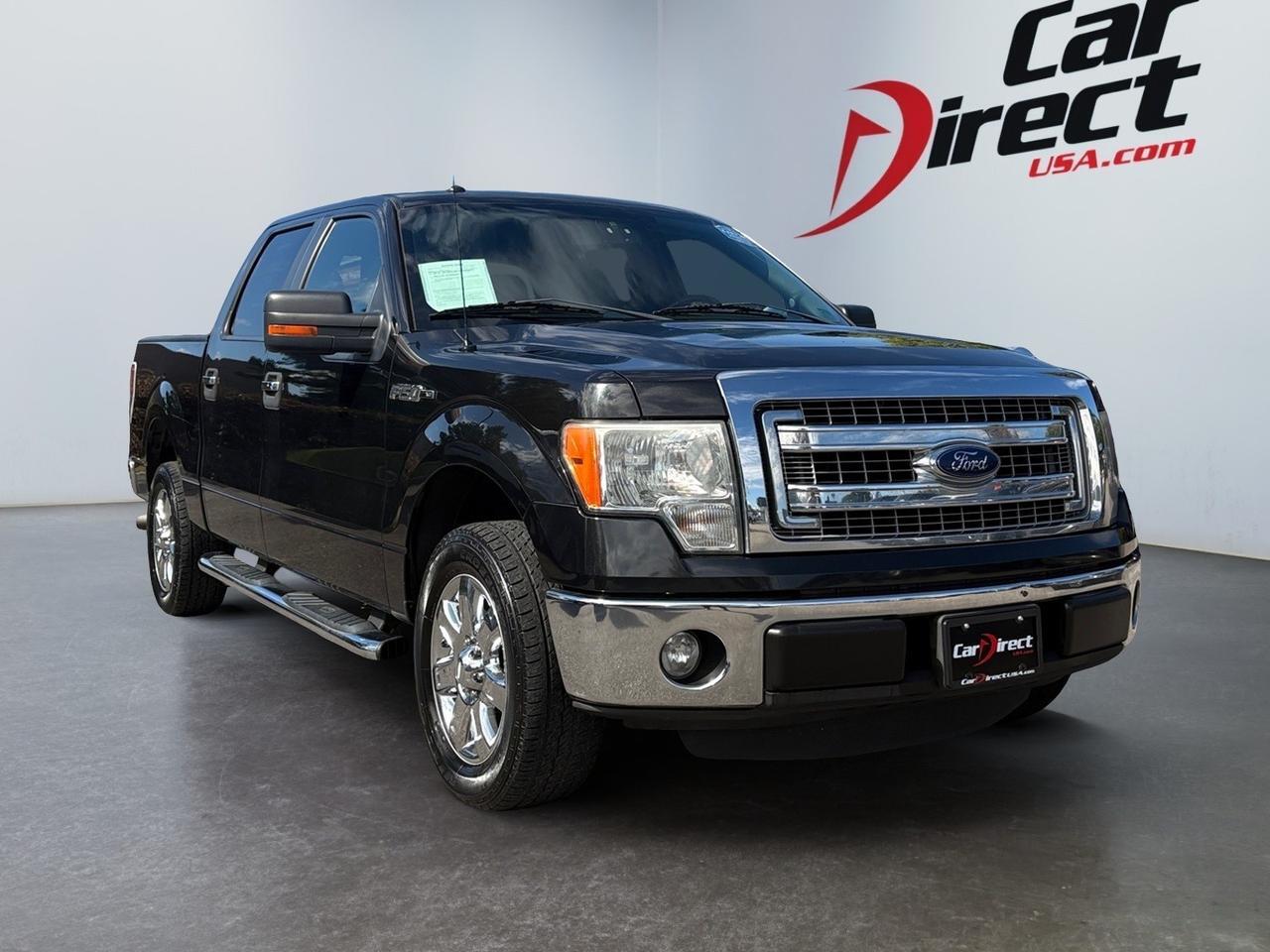 2013 Ford F-150 XLT, RUNNING BOARDS, REAR POWER SLIDING WINDOW, TOW PACKAGE, BACKUP CAMERA, BLUETOOTH, HARD TONNEAU COVER, LOW MILEAGE, CLEAN CARFAX, COME TEST DRIVE THIS F-150 TODAY!