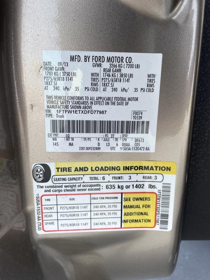 2013 Ford F-150 XLT Springfield VA