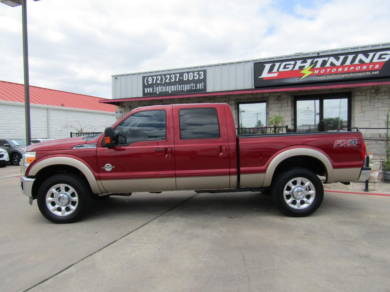 2013 Ford F-250 4WD Crew Cab 156 Lariat Grand Prairie TX