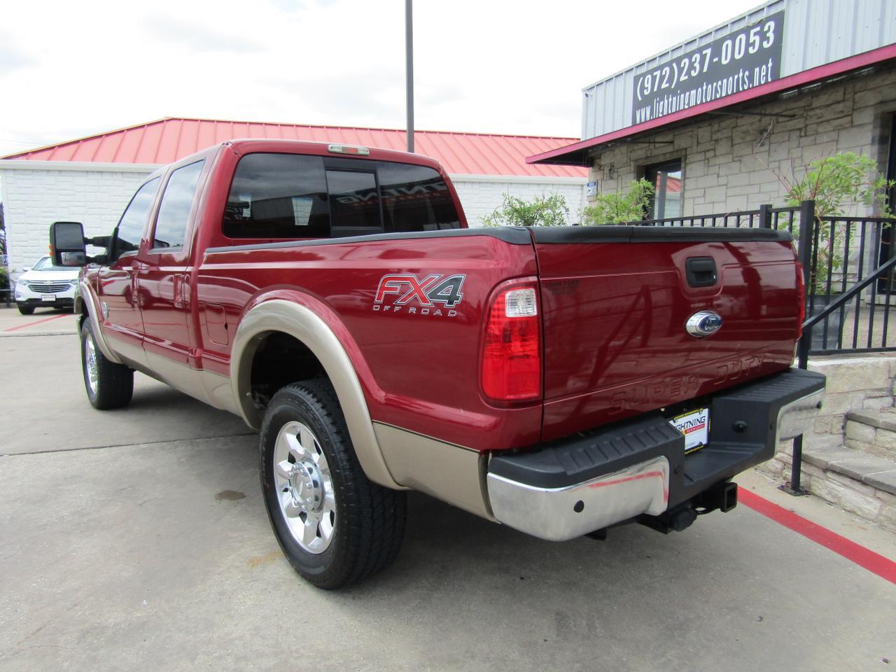 2013 Ford F-250 4WD Crew Cab 156 Lariat Grand Prairie TX