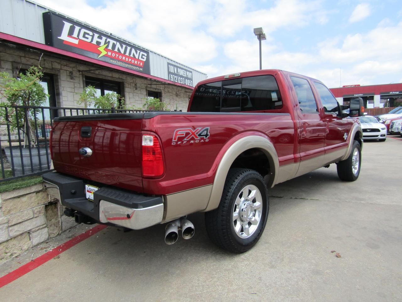 2013 Ford F-250 4WD Crew Cab 156 Lariat Grand Prairie TX