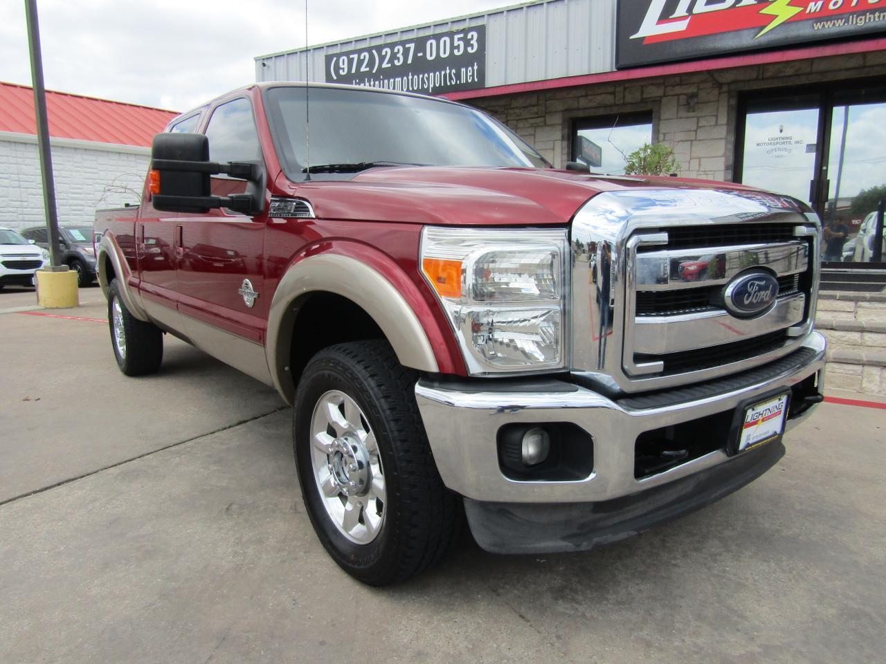 2013 Ford F-250 4WD Crew Cab 156 Lariat Grand Prairie TX