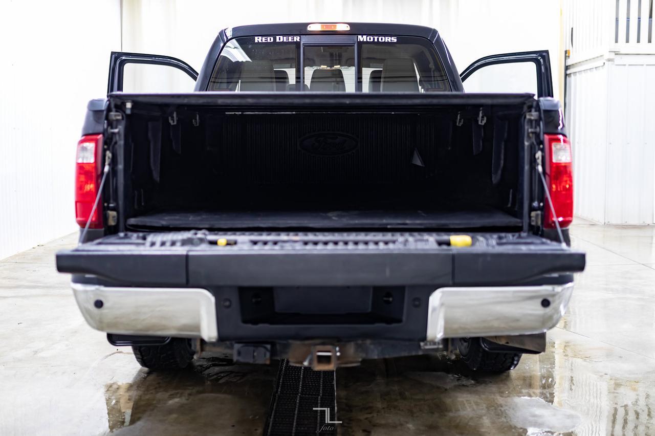 2013 Ford F-250 4x4 Crew Cab Lariat Diesel Leather Nav BCam Red Deer AB