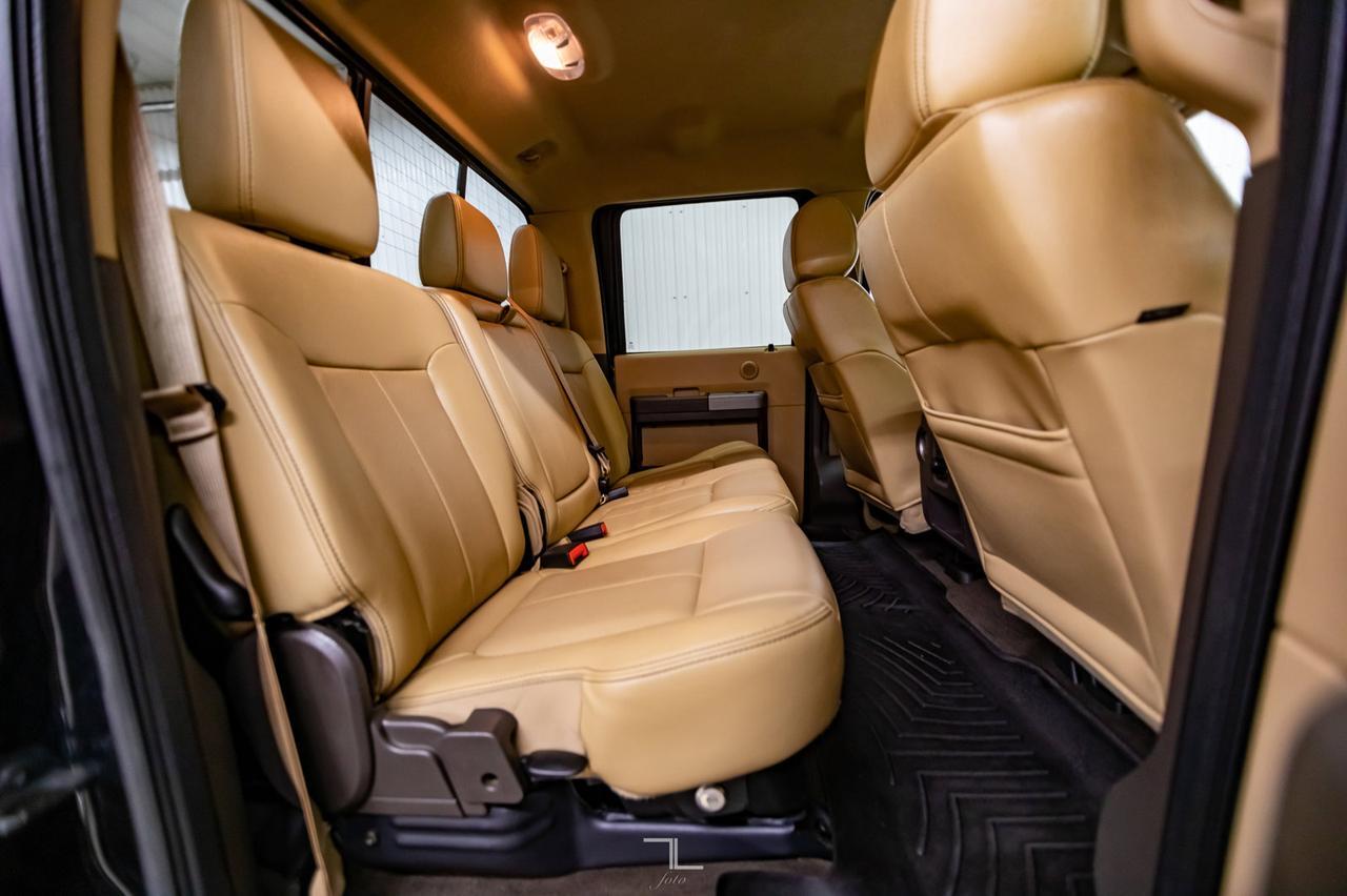 2013 Ford F-250 4x4 Crew Cab Lariat Diesel Leather Nav BCam Red Deer AB