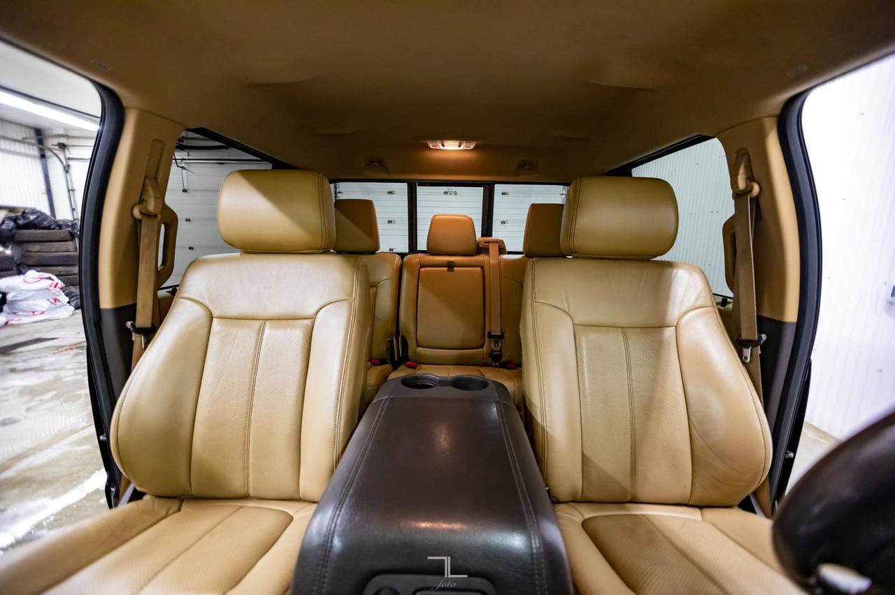 2013 Ford F-250 4x4 Crew Cab Lariat Diesel Leather Nav BCam Red Deer AB