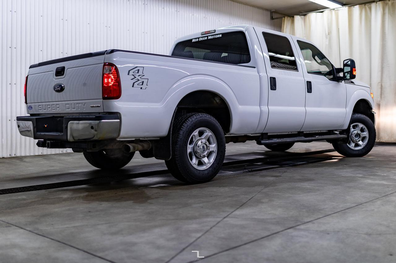2013 Ford F-250 4x4 Crew Cab XLT Red Deer AB