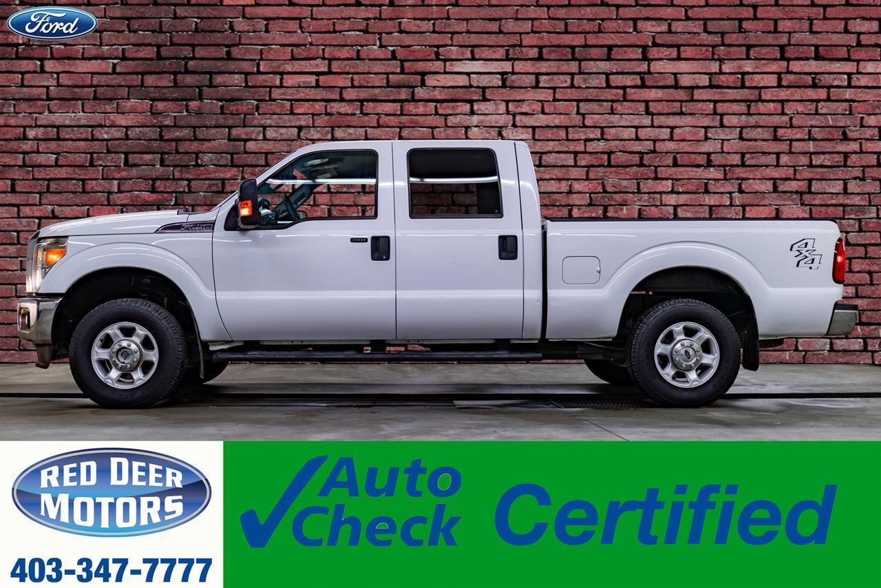 2013 Ford F-250 4x4 Crew Cab XLT Red Deer AB
