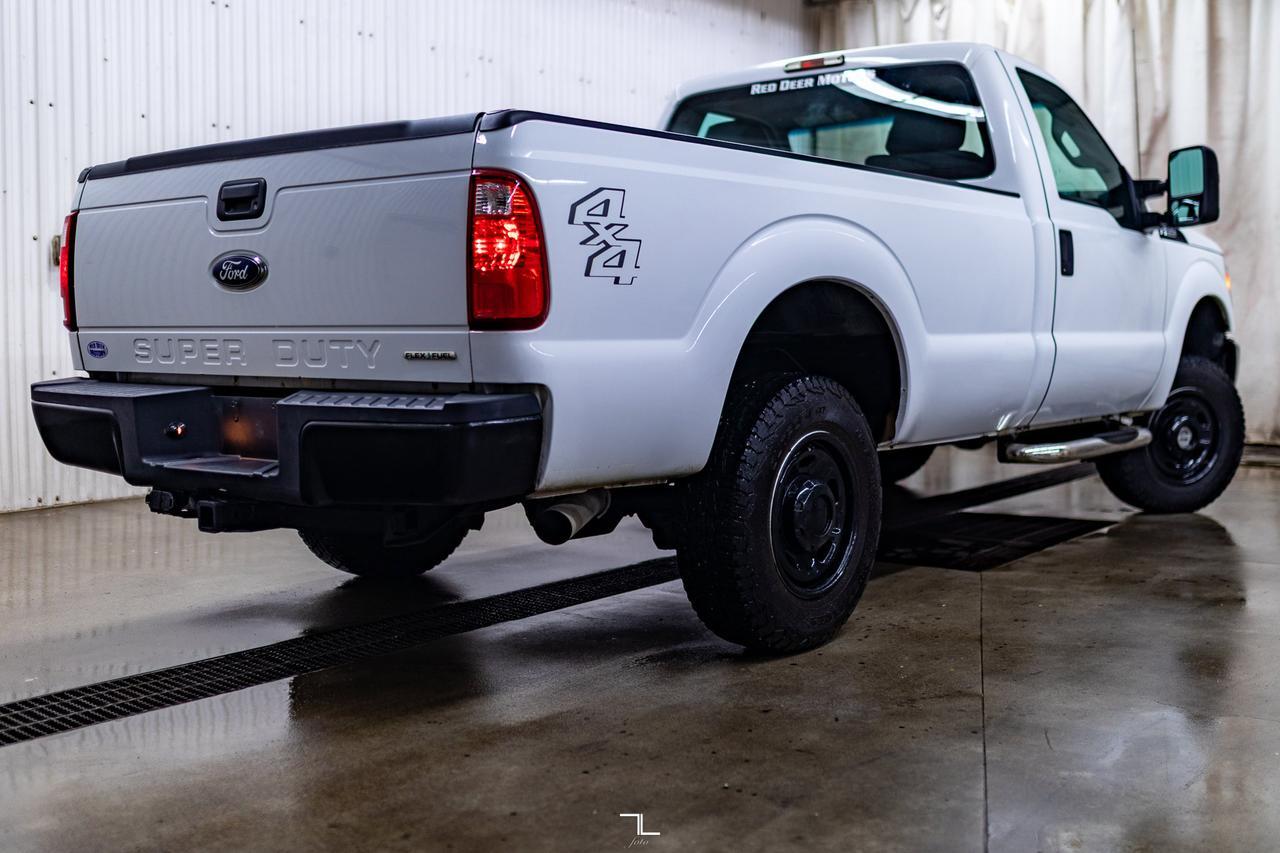 2013 Ford F-250 4x4 Reg Cab XL Longbox Red Deer AB