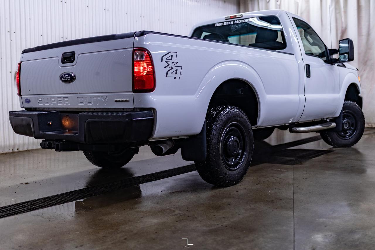 2013 Ford F-250 4x4 Reg Cab XL Longbox Red Deer AB