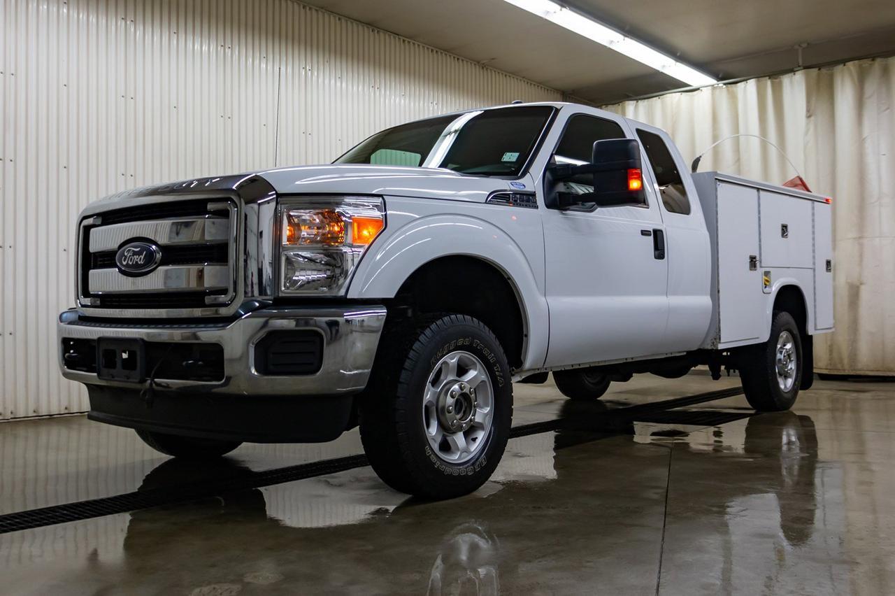 2013 Ford F-250 4x4 Super Cab XLT Mechanic&apos;s Box Red Deer AB