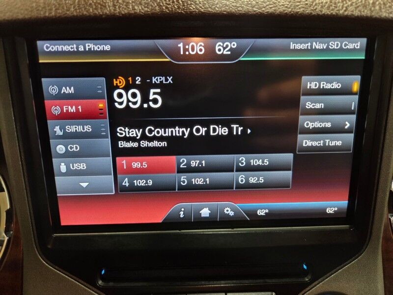 2013 Ford F-250 King Ranch 4WD 6.7L Diesel GPS Nav Camera Sunroof Gooseneck FREE WARRANTY Arlington TX