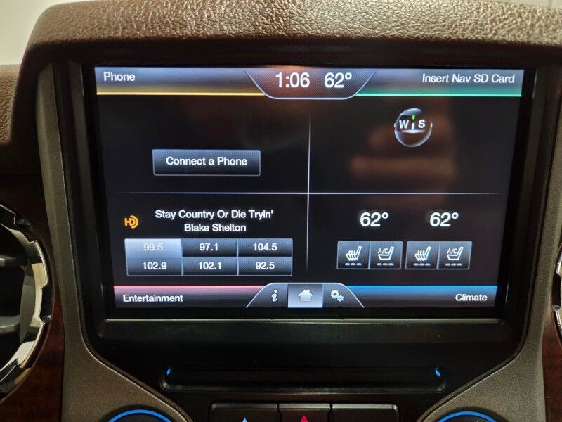 2013 Ford F-250 King Ranch 4WD 6.7L Diesel GPS Nav Camera Sunroof Gooseneck FREE WARRANTY Arlington TX