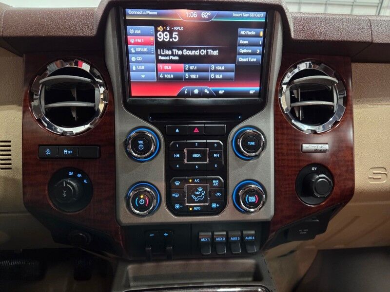 2013 Ford F-250 King Ranch 4WD 6.7L Diesel GPS Nav Camera Sunroof Gooseneck FREE WARRANTY Arlington TX