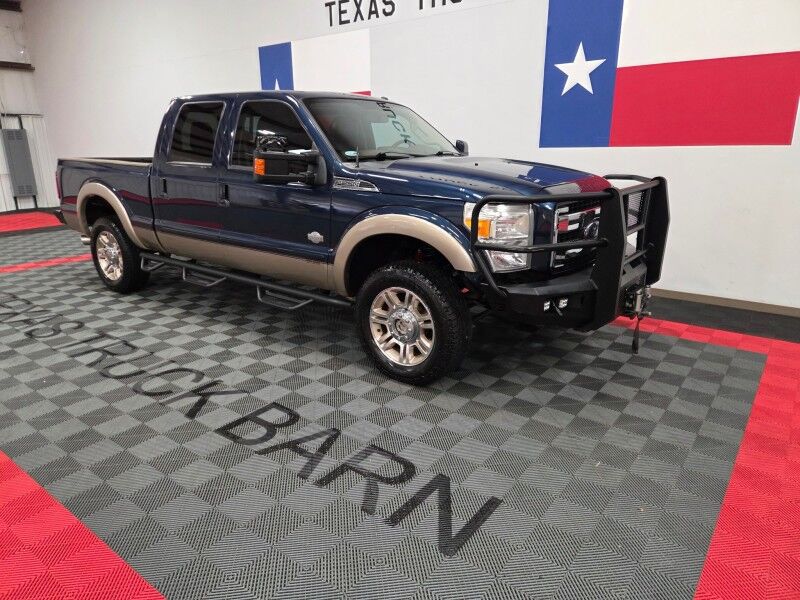 2013 Ford F-250 King Ranch 4WD 6.7L Diesel GPS Nav Camera Sunroof Gooseneck FREE WARRANTY Arlington TX