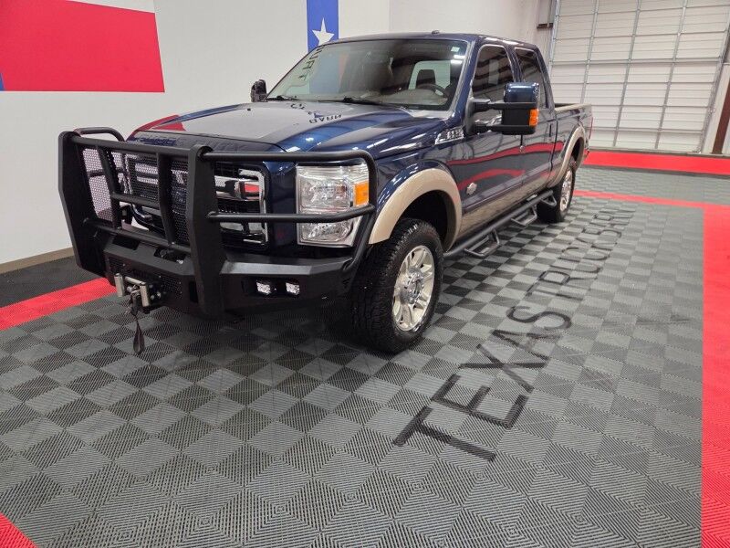 2013 Ford F-250 King Ranch 4WD 6.7L Diesel GPS Nav Camera Sunroof Gooseneck FREE WARRANTY Arlington TX