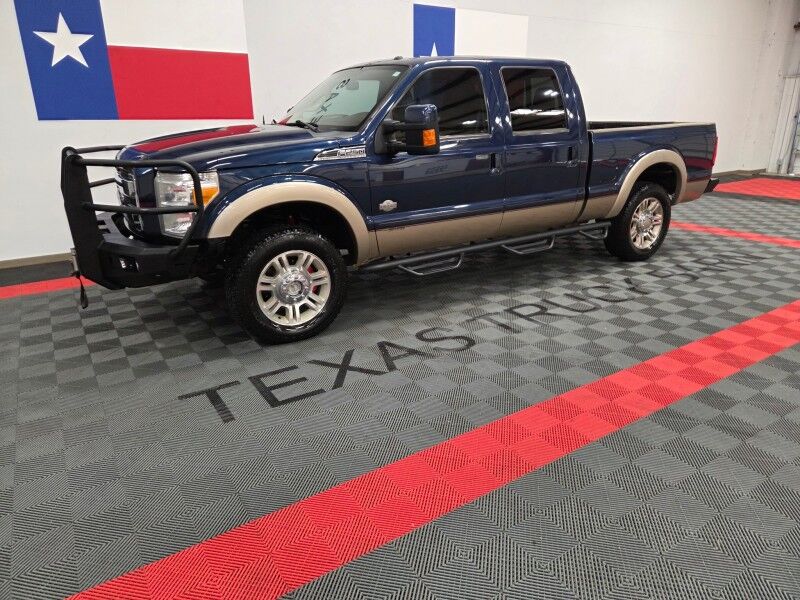 2013 Ford F-250 King Ranch 4WD 6.7L Diesel GPS Nav Camera Sunroof Gooseneck FREE WARRANTY Arlington TX