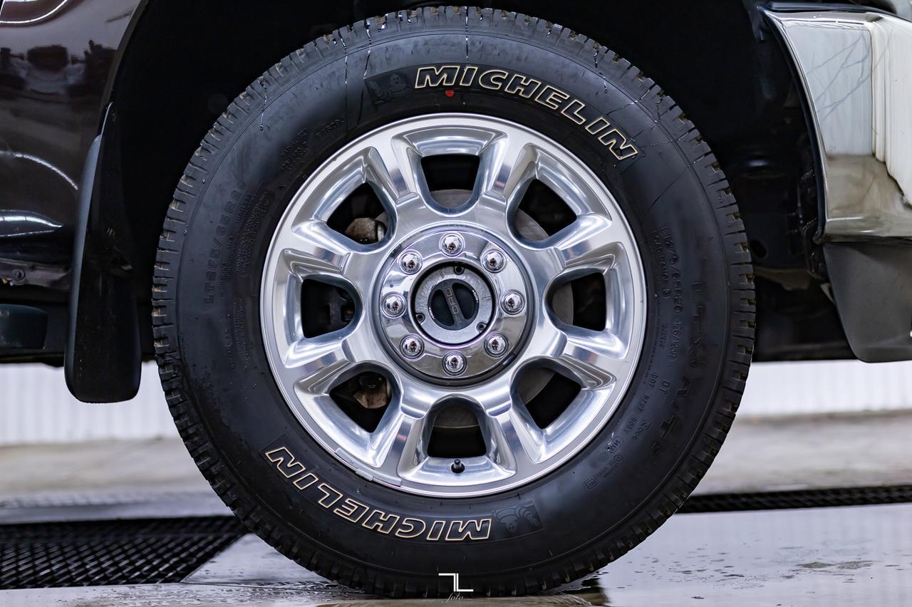 2013 Ford F-350 4x4 Crew Cab Lariat FX4 Diesel Leather Roof Nav Red Deer AB